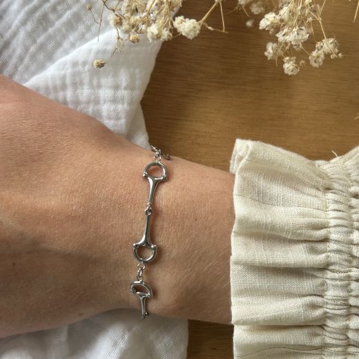 EQUESTRIAN GUBBE BRACELET STEEL