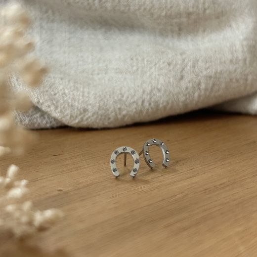 EQUESTRIAN MOLY EARINGS STEEL