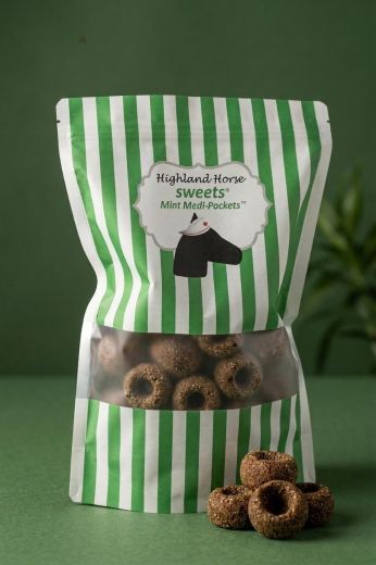 HIGHLAND HORSE SWEETS MINT MEDI POCKETS