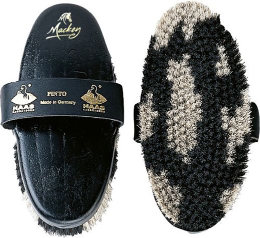 HAAS PINTO HORSE HAIR BODY BRUSH