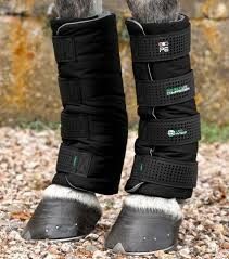 PREMIER EQUINE BAMBOO COMPRESSION BOOTS BLACK