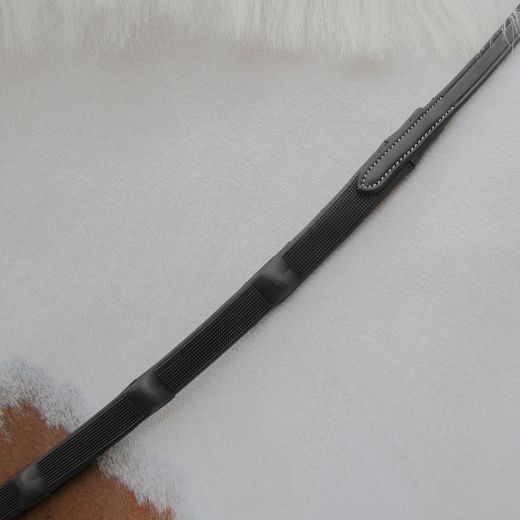 DYON HALF RUBBER WITH INTEGTRATED STOPS BLACK
