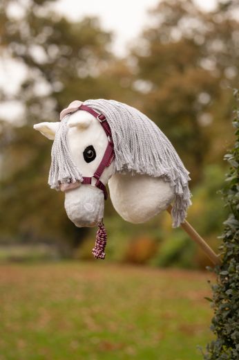 LE MIEUX HOBBY HORSE VOGUE HEADCOLLAR AND LEADROPE BLACKBERRY