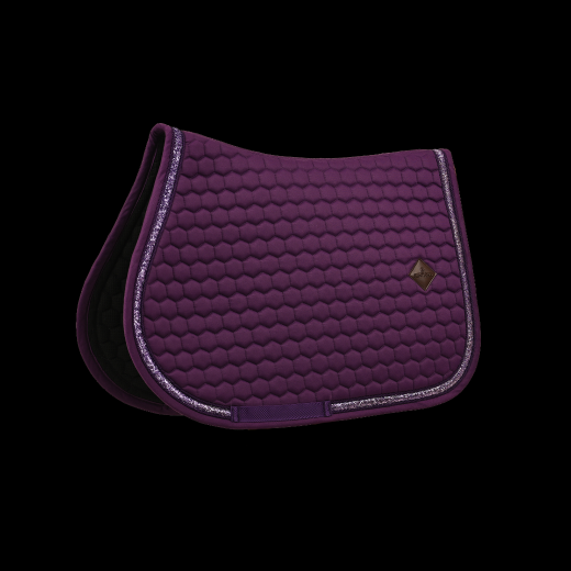 KENTUCKY SADDLE PAD GLITTER BAND PURPLE SJ