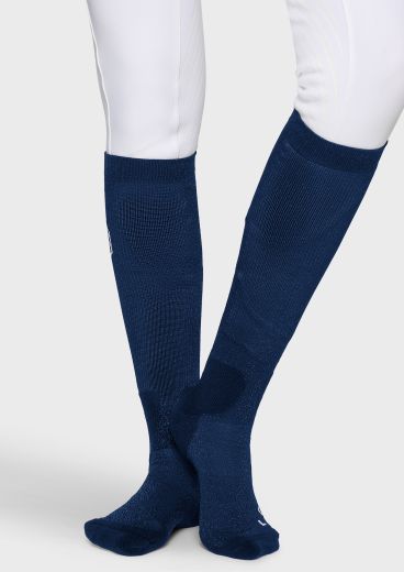 SAMSHIELD AW26 BALZANE GLITTER SOCKS GALACTIC BLUE