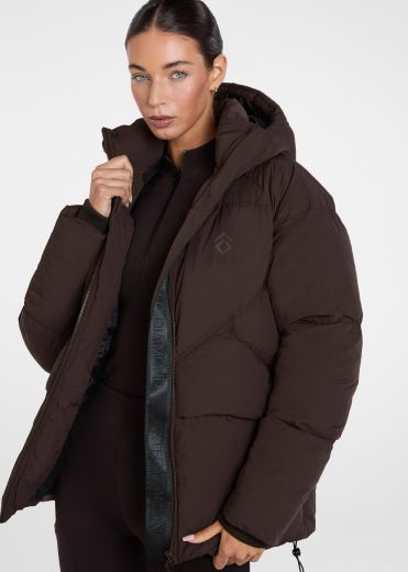 AZTEC DIAMOND ESPRESSO MATTE PUFFER