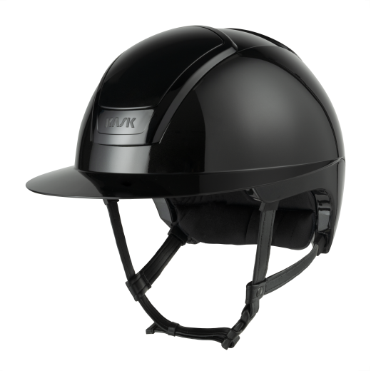 KASK NEMESI WIDE PEAK BLACK SHINE