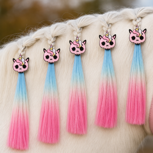 EQUETECH SKELLICORN MANE TASSLES 5 PACK