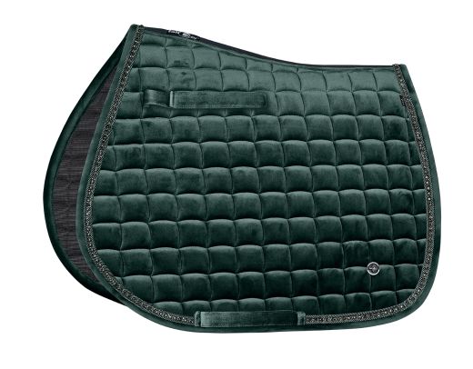 FAIR PLAY MILLARITE SADDLE PAD DARK GREEN