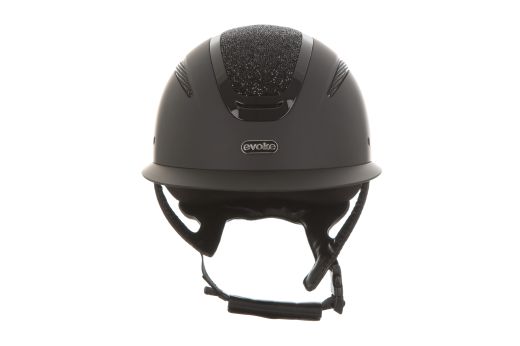EVOKE ELARA WIDE PEAK BLACK JET BLACK CRYSTAL