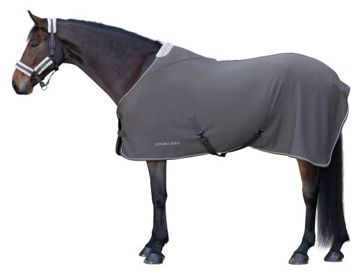 COVALLIERO AW26 PREMIUM COOLER RUG MILKY CHOCOLATE